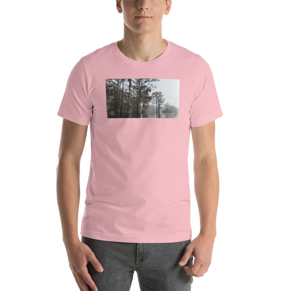 Foggy Morning on the Atchafalaya Basin Short-Sleeve T-Shirt