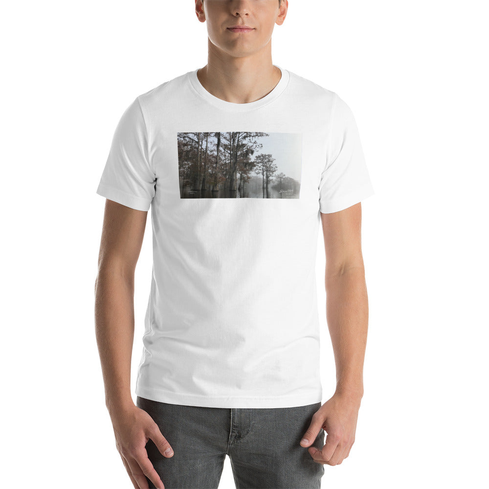 Foggy Morning on the Atchafalaya Basin Short-Sleeve T-Shirt