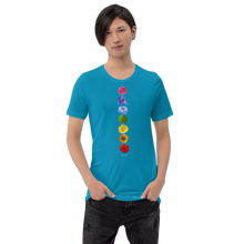 Load image into Gallery viewer, Energy Centers_Chakras_Short-Sleeve Unisex T-Shirt
