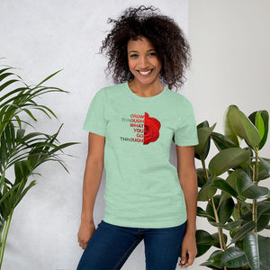 'Go through what you go through'  Unisex t-shirt