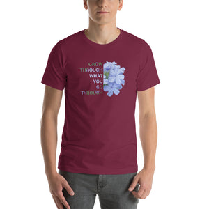 'Grow through what you go through'  Unisex t-shirt