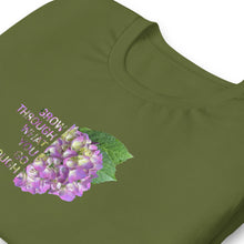 Load image into Gallery viewer, &#39;Grow Through What You Go Through&#39; Unisex t-shirt
