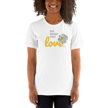 Load image into Gallery viewer, Do What You Love_Camellia_Short-Sleeve Unisex T-Shirt
